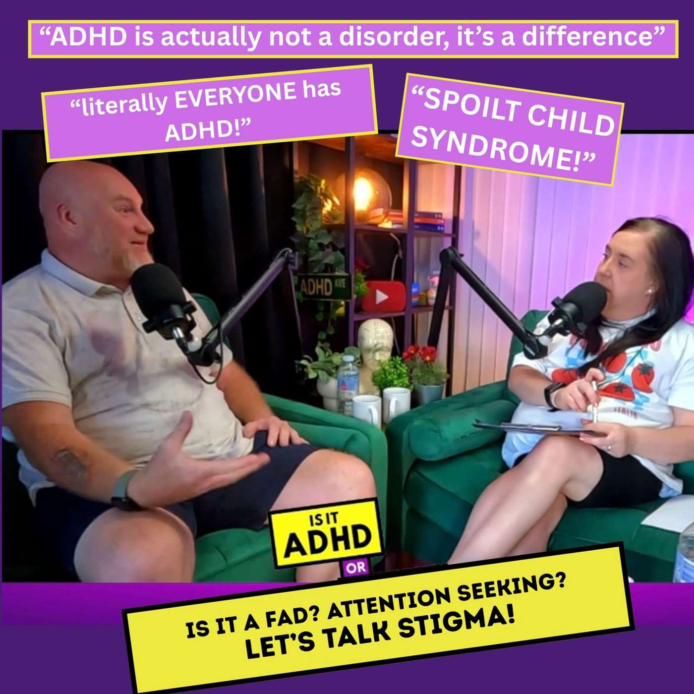 Is it ADHD or a Fad? Attention Seeking? Let’s Talk Stigma 🎙️