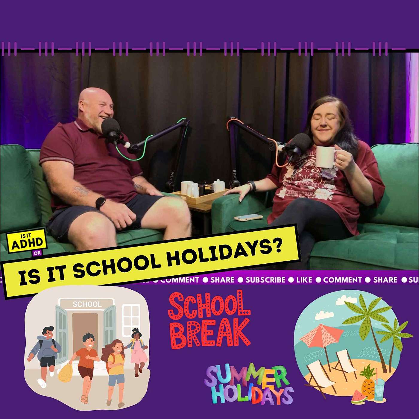 Is it ADHD or just the Summer Holidays? | ADHD or Life – A Couple’s Perspective
