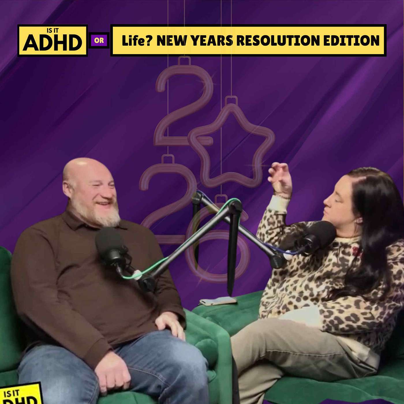 ADHD or Life? – New Year’s Resolutions! (Happy New Year from Adam & Donna)